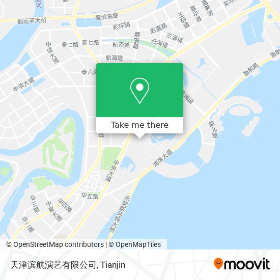 天津滨航演艺有限公司 map