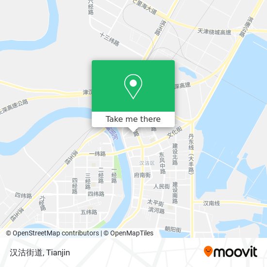 汉沽街道 map