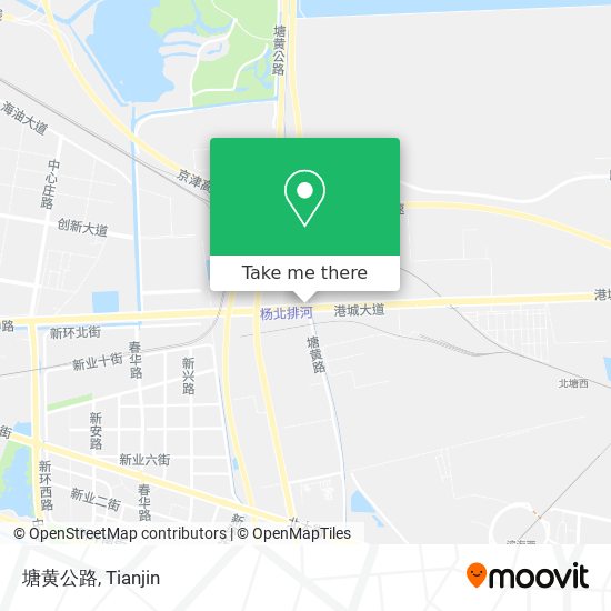 塘黄公路 map