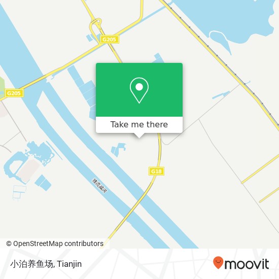 小泊养鱼场 map