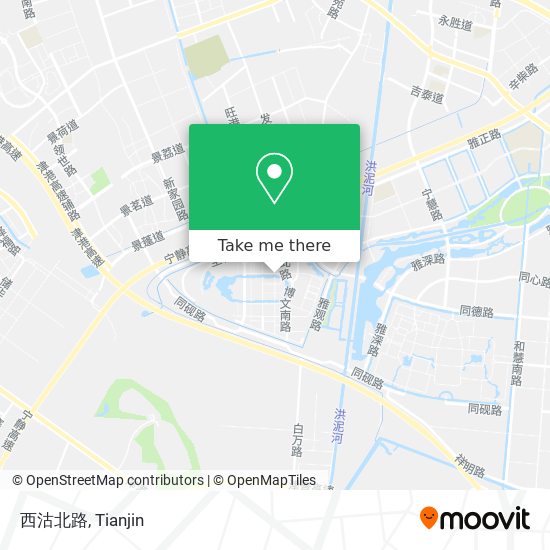 西沽北路 map