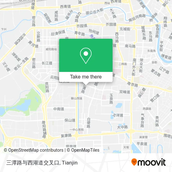 三潭路与西湖道交叉口 map