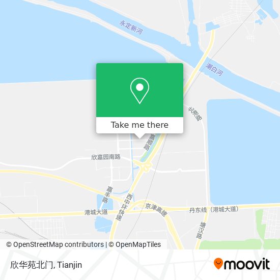 欣华苑北门 map