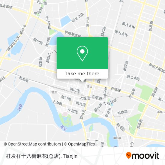 桂发祥十八街麻花(总店) map