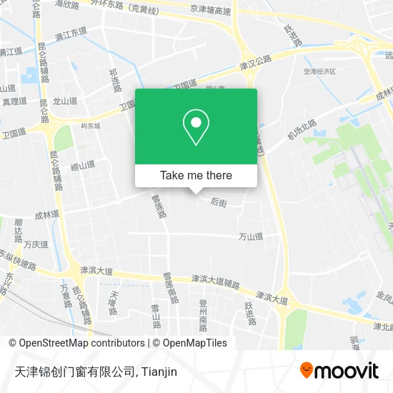 天津锦创门窗有限公司 map