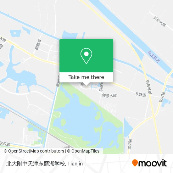 北大附中天津东丽湖学校 map