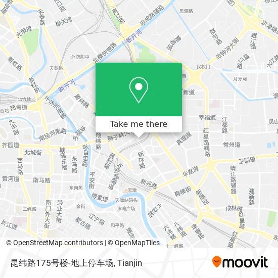 昆纬路175号楼-地上停车场 map