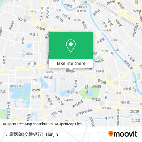 儿童医院(交通银行) map