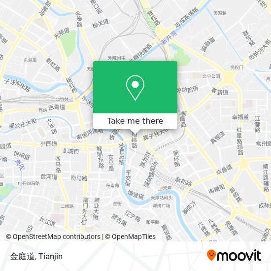 金庭道 map