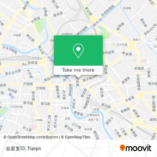 金庭复印 map