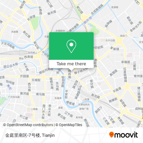 金庭里南区-7号楼 map