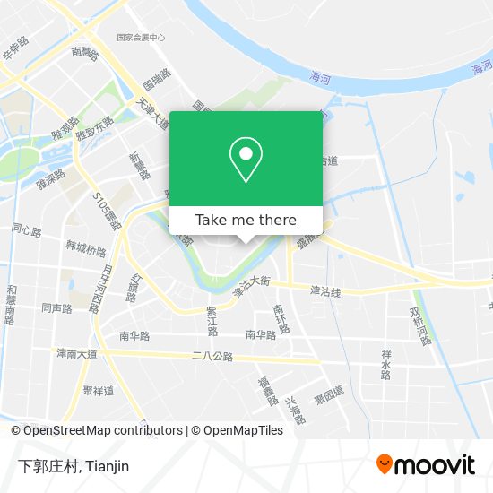 下郭庄村 map