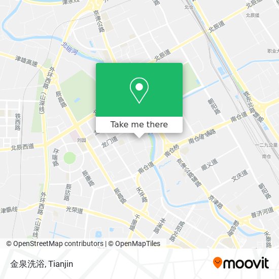 金泉洗浴 map
