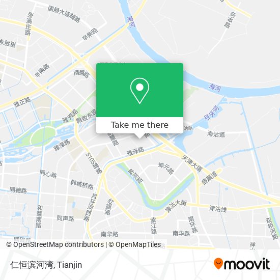 仁恒滨河湾 map