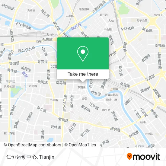 仁恒运动中心 map