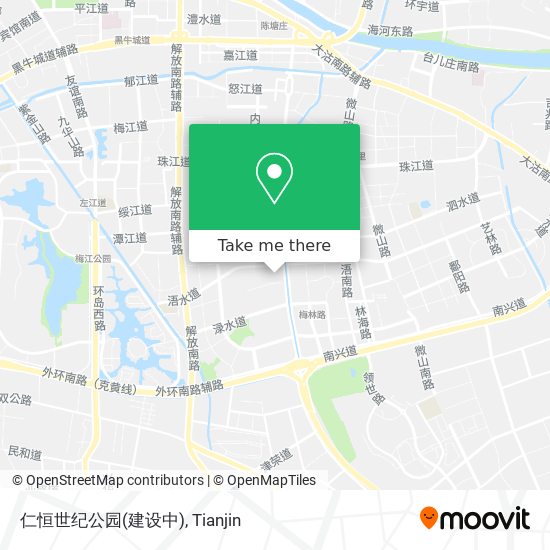 仁恒世纪公园(建设中) map