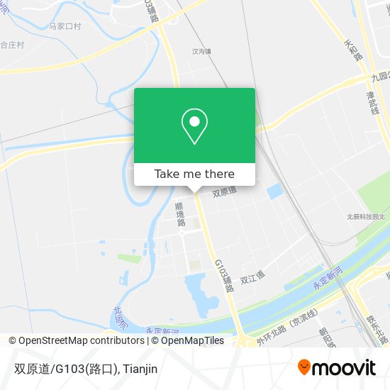 双原道/G103(路口) map