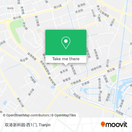 双港新科园-西1门 map