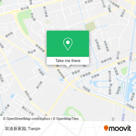 双港新家园 map
