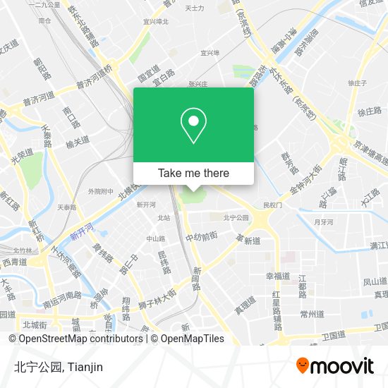 北宁公园 map