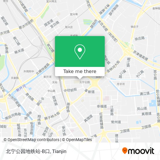 北宁公园地铁站-B口 map