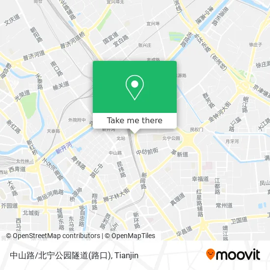 中山路/北宁公园隧道(路口) map