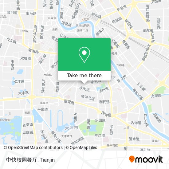 中快校园餐厅 map