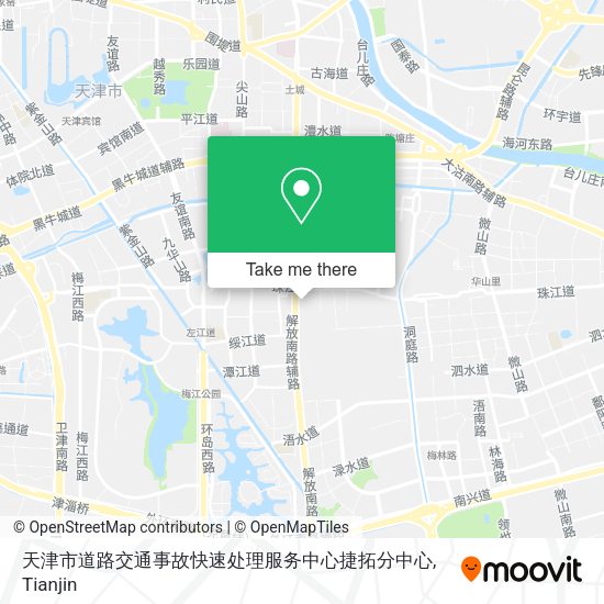 天津市道路交通事故快速处理服务中心捷拓分中心 map
