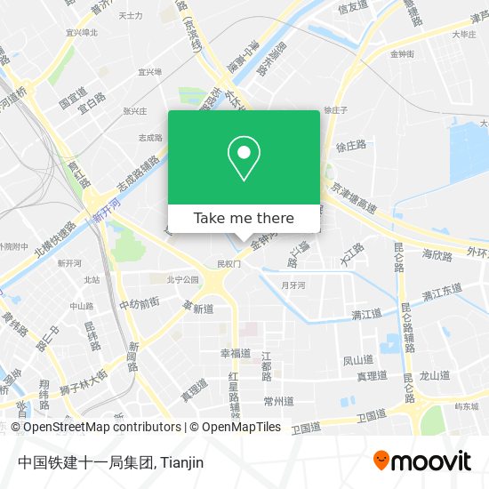 中国铁建十一局集团 map