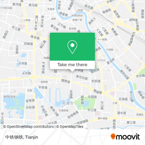 中铁钢铁 map