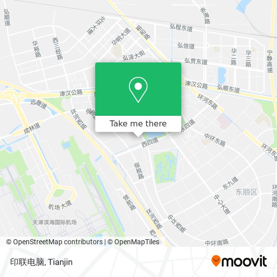 印联电脑 map