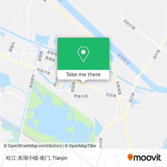 松江·东湖小镇-南门 map
