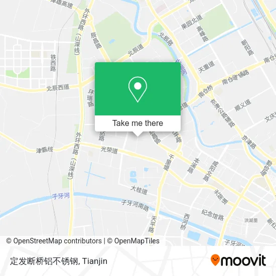 定发断桥铝不锈钢 map