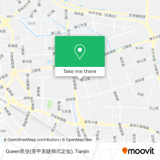 Queen美业(美甲美睫韩式定妆) map