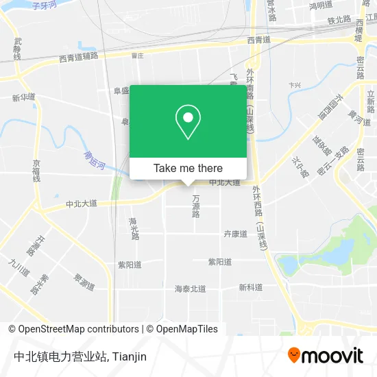 中北镇电力营业站 map