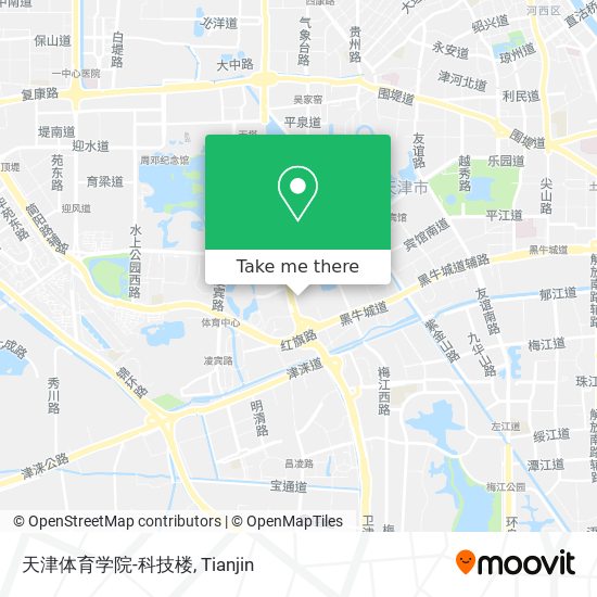 天津体育学院-科技楼 map