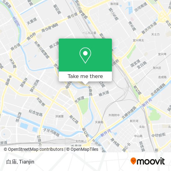 白庙 map