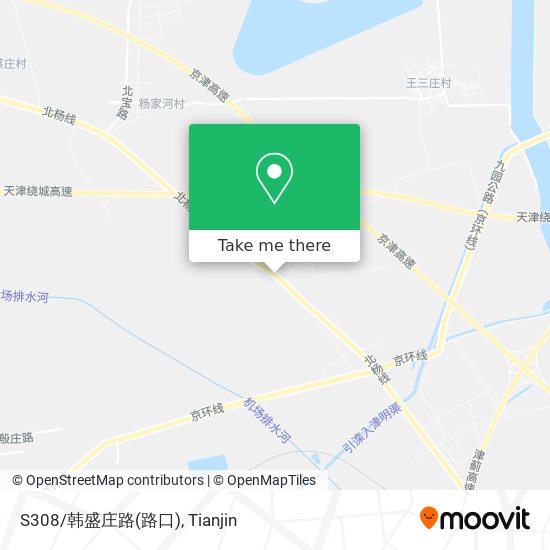 S308/韩盛庄路(路口) map