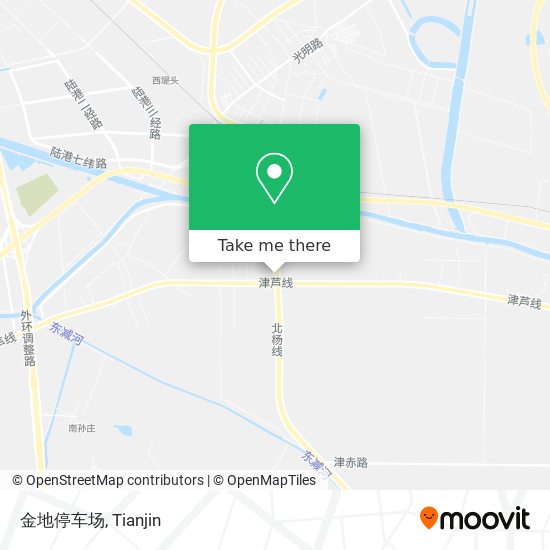 金地停车场 map