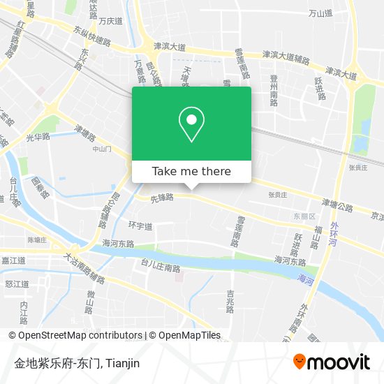金地紫乐府-东门 map