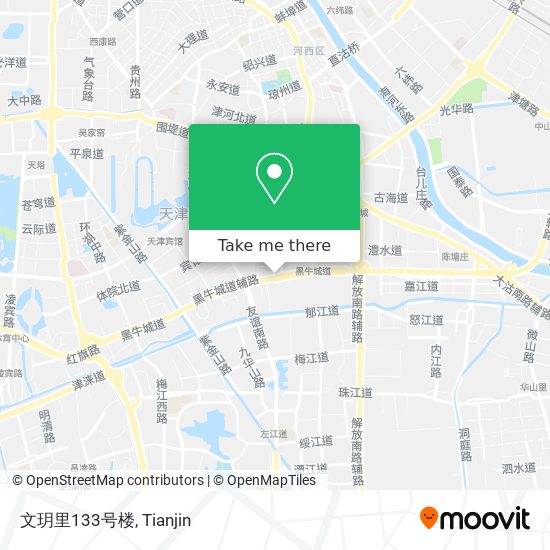 文玥里133号楼 map
