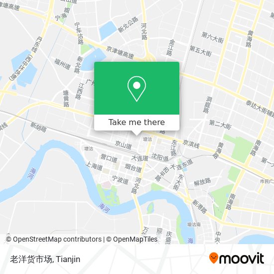 老洋货市场 map