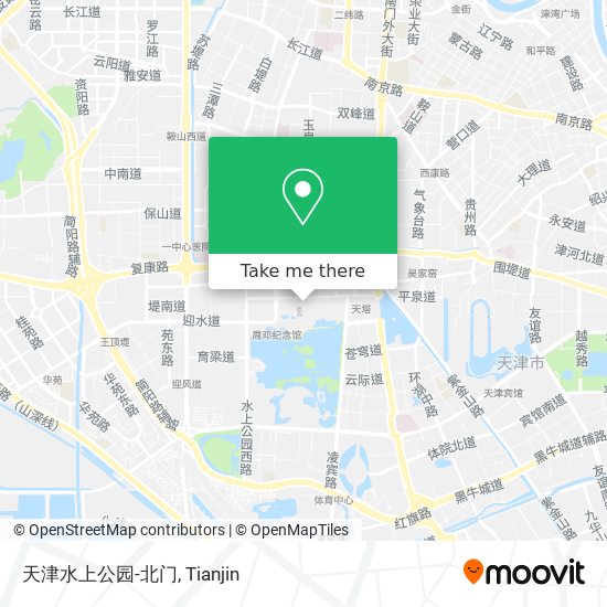天津水上公园-北门 map