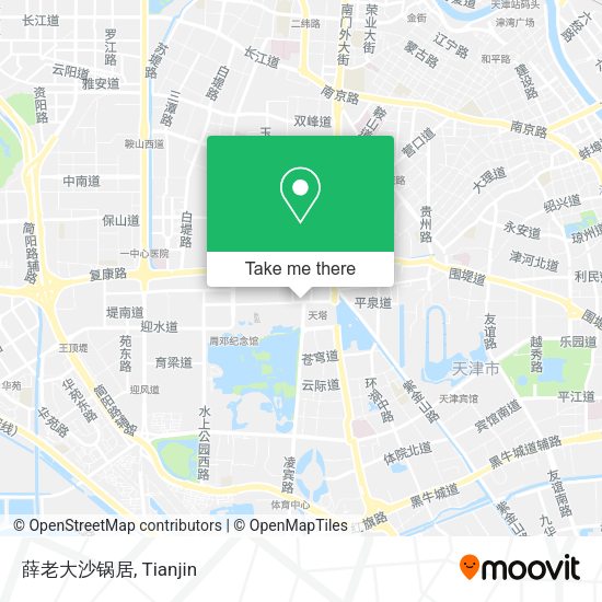 薛老大沙锅居 map