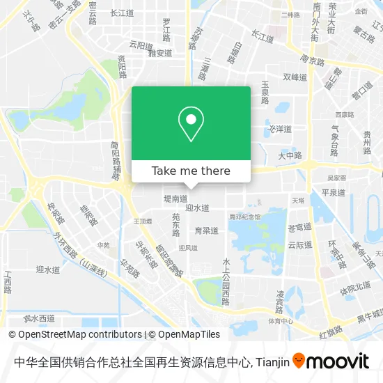 中华全国供销合作总社全国再生资源信息中心 map