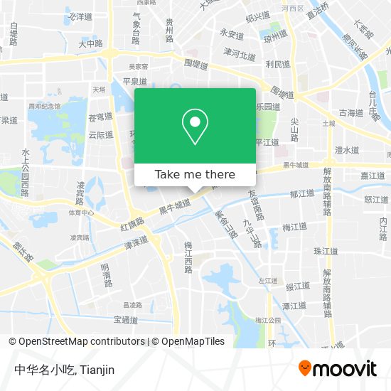 中华名小吃 map