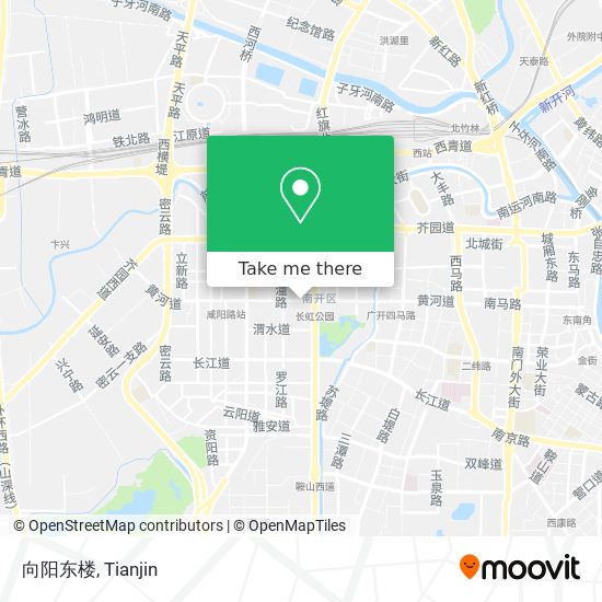 向阳东楼 map