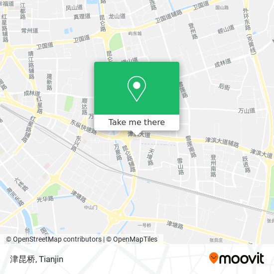 津昆桥 map