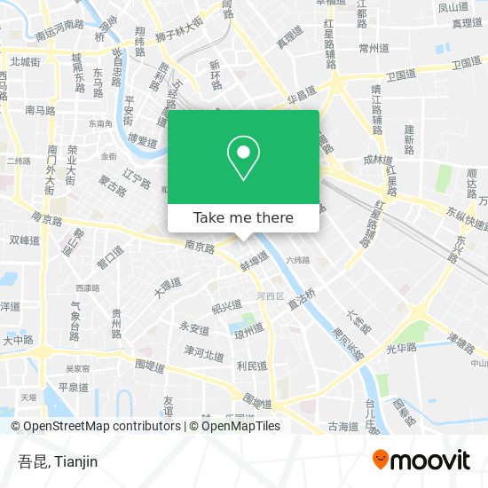 吾昆 map