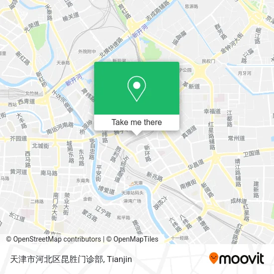 天津市河北区昆胜门诊部 map